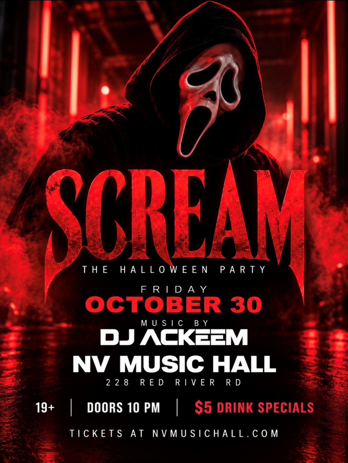SCREAM - THE HALLOWEEN PARTY